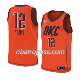 Män Oklahoma City Thunder Tröja Steven Adams 12 2018-19 Nike Rosa Swingman